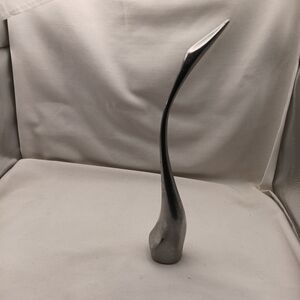 Hoselton Studio Aluminum Sculpture Swan. Signed And Numbered By Artist